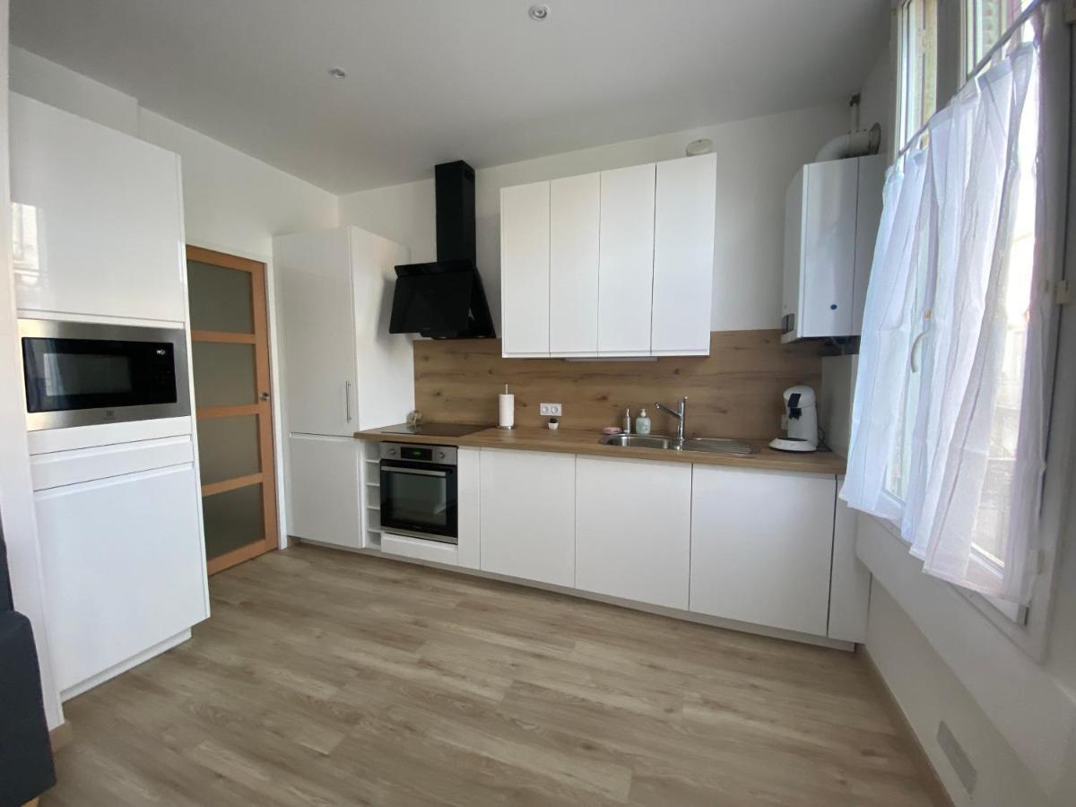 Appartement Luxueux Renove Avec Balcon & Garage Troyes Esterno foto